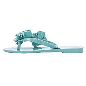 melissa Mini Harmonic Garden Inf, platte sandalen voor meisjes, Groen, 31 EU