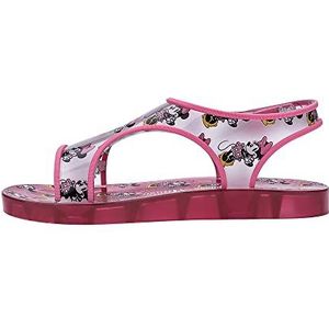 melissa Mini Aqua + Mickey Mouse Inf, platte sandalen voor meisjes en meisjes, Roze, 35 EU
