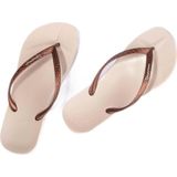 lpanema Ipanema Anatomica Tan Fem, teenslippers voor dames, beige, maat 39, Gris, 39 EU