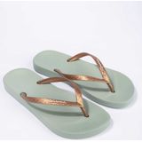 Ipanema Anatomic Tan Dames Slippers - Groen
