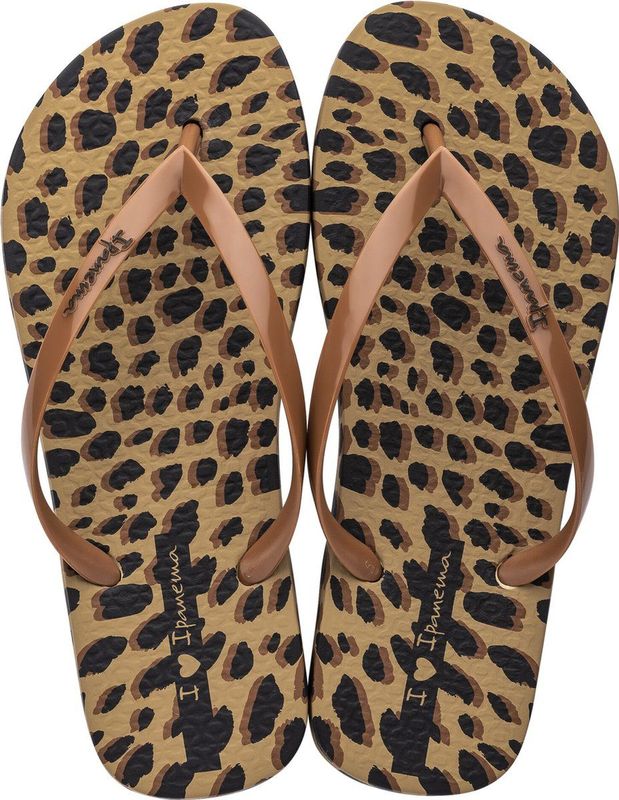 Ipanema Animale Print Slippers Dames - Beige - Maat 37
