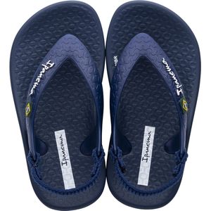 Ipanema Anatomic Soft Baby teenslippers met hielbandje donkerblauw