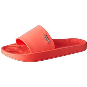 Melissa - Sun Sunset AD - Platte Damessandalen - Rood - PVC