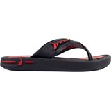 Rider - Sprint - Slipper - Zwart/Rood - Flexpand