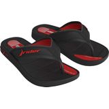 Rider - Sprint - Slipper - Zwart/Rood - Flexpand