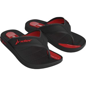 Rider - Sprint - Slipper - Zwart/Rood - Flexpand