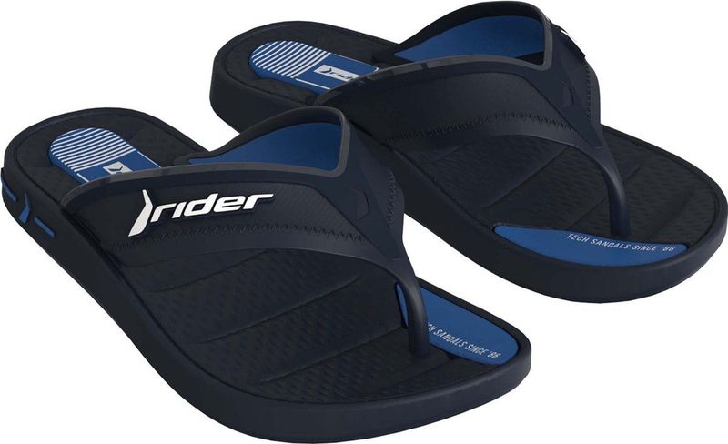Rider Sprint Kids Slippers Heren Junior - Black Blue