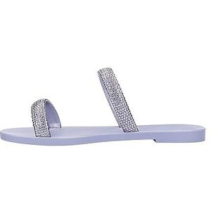 melissa Glitz II AD, platte damessandalen, paars, maat 40, Lila, 40 EU