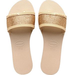 Havaianas - You Angra Glitter - Teenslippers - Beige - PVC/Rubber