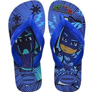 Havaianas Jongens Kids Top Pj Maskers Flip-Flop, Blauw water, 1/2 UK Child