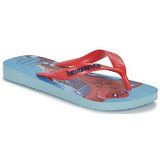 Havaianas Jongens Kids Top Marvel II Teenslippers, Blauw water, 1/2 UK Child