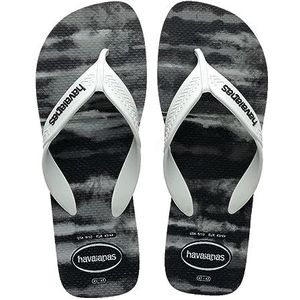 Havaianas Surf teenslippers voor heren, Zwart Wit Zwart Zwart, 39/40 EU