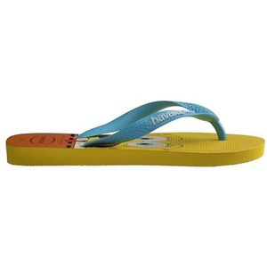 Havaianas Top Spongebob Teenslippers voor volwassenen, uniseks, Citrus Geel, 34 EU