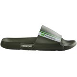 Slippers Slide Classic Brazil HAVAIANAS. Rubber materiaal. Maten 41/42. Groen kleur