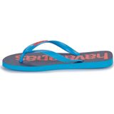 Havaianas - TOP LOGOMANIA II - Teenslippers - Blauw