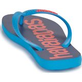 Havaianas - TOP LOGOMANIA II - Teenslippers - Blauw
