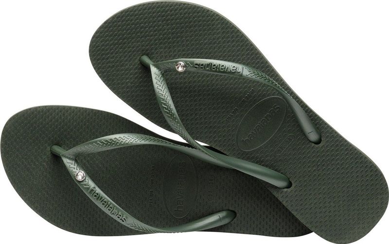 Havaianas SLIM CRYSAINTAL SW II - Groen - Dames Slippers