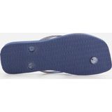 Havaianas Square Glitter Slippers blauw Rubber