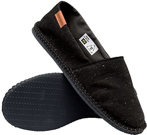 Havaianas - Origine IV - Sandaal - Zwart - 100% Katoen - Rubber Zool