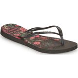 Havaianas  SLIM ORGANIC  slippers  dames Zwart