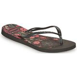 Havaianas  SLIM ORGANIC  slippers  dames Zwart