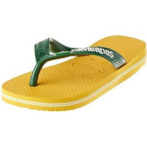 Slipper Havaianas Kids Brasil Logo Pop Yellow-Schoenmaat 23 - 24