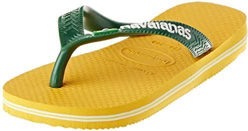 Havaianas - Basil Logo - Slipper - Pop Yellow - PVC - Rubber