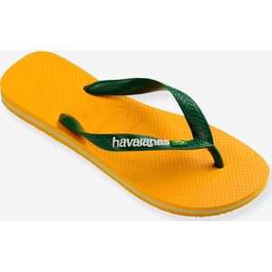 Havaianas - Brasil Logo - Teenslippers - Perzik - 100% PVC - Rubber
