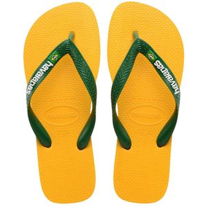 Havaianas Brasil Logo Flip Flops