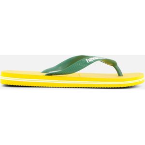 Havaianas - Sandalen en slippers - Brasil Logo Pop Yellow voor Heren - Maat 43-44 - Geel