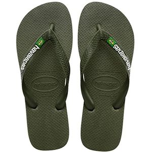 Slipper Havaianas Kids Brasil Logo Green Green-Schoenmaat 25 - 26