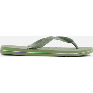 Havaianas Unisex Brasil Logo Groengroen Flip-Flop, Groen, 33/34 EU