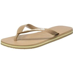 Havaianas  BRASIL LOGO  slippers  dames Beige