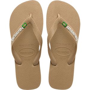 Havaianas  BRASIL LOGO  slippers  dames Beige