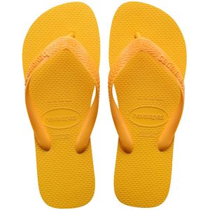 Havaianas Top Heren Slippers en Sandalen - Geel  - Leer - Foot Locker