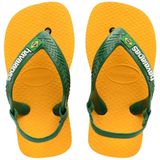 Slippers Sneakers Havaianas Baby Brasil Logo Ii- Baby  Geel/groen  Unisex