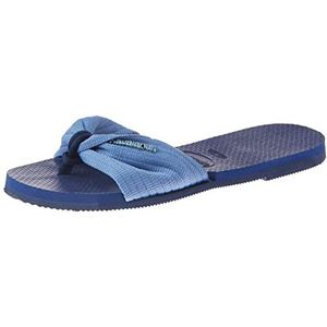 Havaianas You Saint Tropez Basic, platte sandalen voor dames, marineblauw