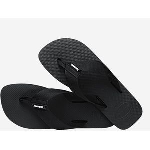 Havaianas - Urban Basic - Teenslippers - Zwart - Synthetisch - Klassiek