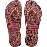 Havaianas Slim Animals Dames Slippers - Roze Goud