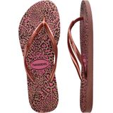 Havaianas Slim Animals Dames Slippers - Roze Goud