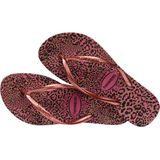 Havaianas Slim Animals Dames Slippers - Roze Goud