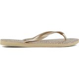 Havaianas slim animals in de kleur ecru.