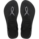 Havaianas - Luna Flatform - Teenslippers - Zwart - 100% PVC