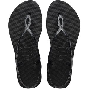 Havaianas - Luna Flatform - Teenslippers - Zwart - 100% PVC