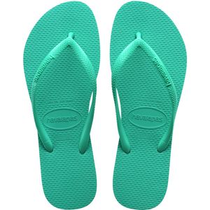 Havaianas Slim Dames Slippers - Groen - Maat 39/40