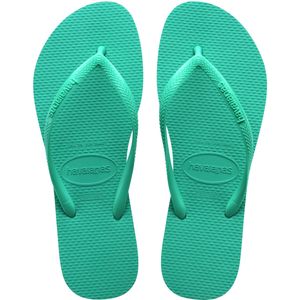 Havaianas Slim Flip Flop voor dames, Virtueel Groen, 7.5/8 UK