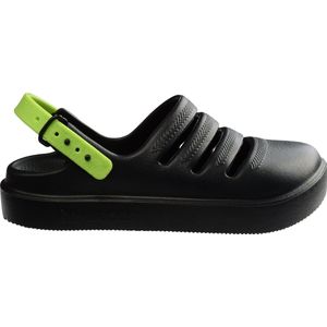 Sandaal Havaianas Kids Clog Black Lemon Green-Schoenmaat 23 - 24