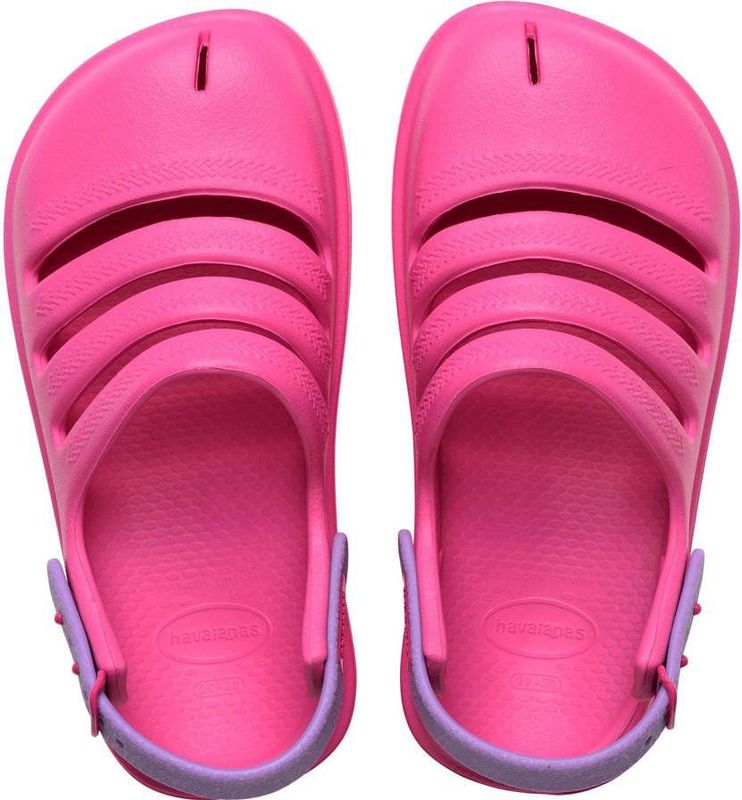 Havaianas - Kids Clog - Sandalen - Pink Flux/Prisma Purple - 100% EVA en PVC