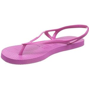 Havaianas Sunny II platte sandaal voor dames, Roos kauwgom, 41/42 EU