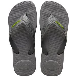 Havaianas Heren Top Max Comfort Flip-Flop, Staal Grijs, 11/12 UK, Staal Grijs, 45/46 EU